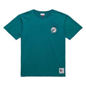 Mitchell & Ness‎ Premium Vintage Logo Miami Dolphins Youth Top NWT M 10/12